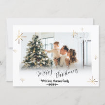Christmas holiday Flat card 