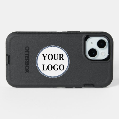 Christmas Holiday Gift ADD YOUR LOGO Merry Xmas iPhone 15 Case
