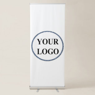 Christmas Holiday Gift ADD YOUR LOGO Merry Xmas Retractable Banner