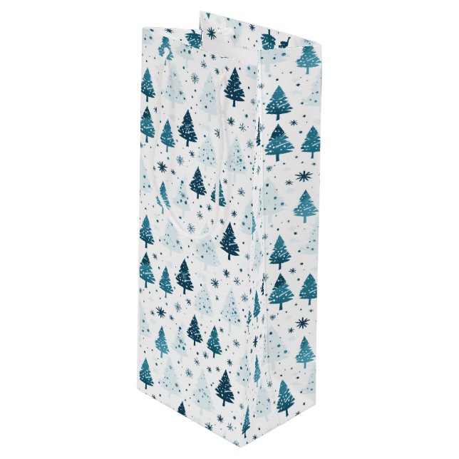 Christmas Holiday Gift Bag (Front Angled)