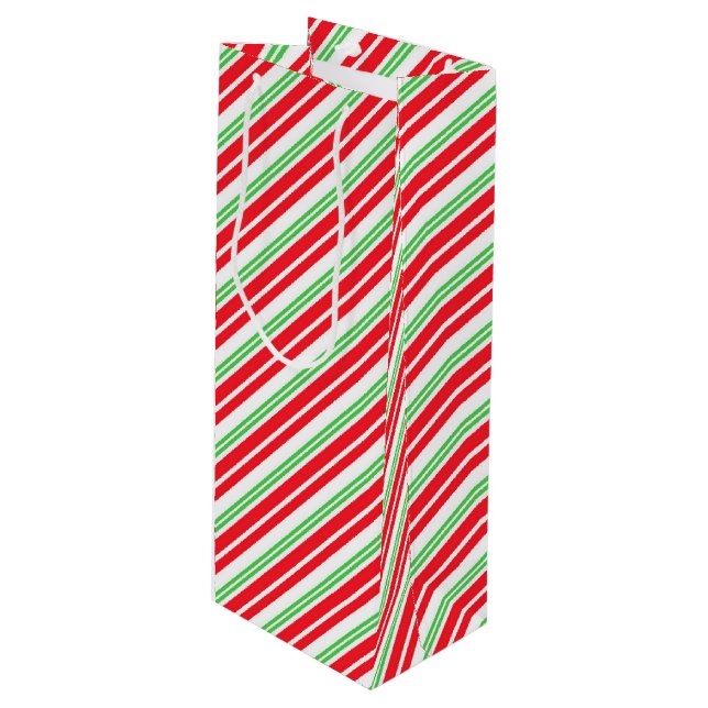 Christmas Holiday Gift Bag (Front Angled)