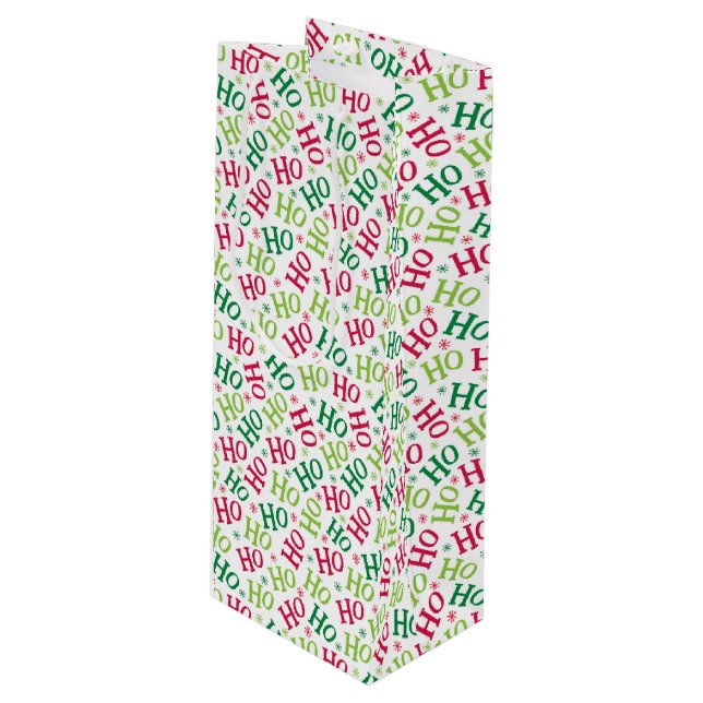 Christmas Holiday Gift Bag (Front Angled)