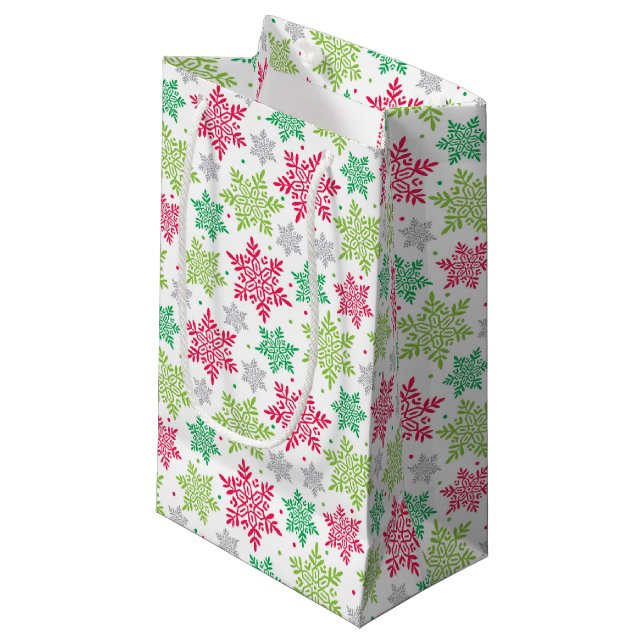 Christmas Holiday Gift Bag (Front Angled)
