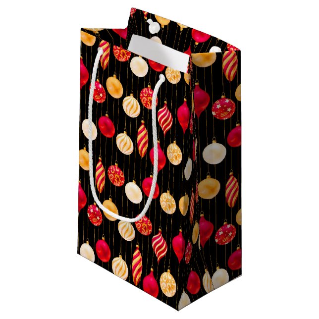 Christmas Holiday Gift Bag (Front Angled)