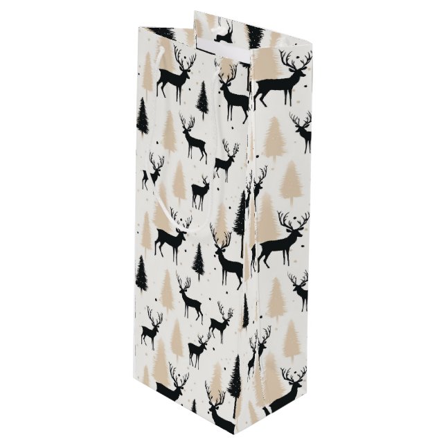 Christmas Holiday Gift Bag (Front Angled)