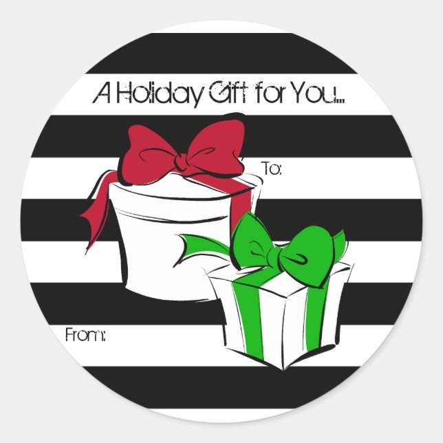 Christmas | Holiday Gift Tags (Front)