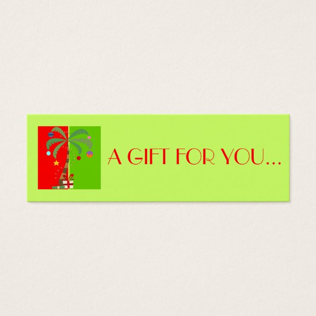 Christmas | Holiday Gift Tags (Front)