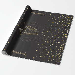 Christmas Holiday Gifts & Your Wishes Personal Wrapping Paper