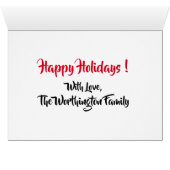 Christmas / Holiday Gnomes Card (Inside Horizontal (Bottom))