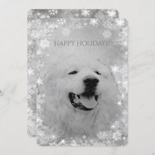 Christmas Holiday - Great Pyrenees Holidays Invitation