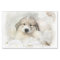 Christmas Holiday Great Pyrenees Pup Watercolor