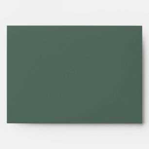 Christmas Holiday Green envelope