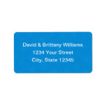Christmas Holiday Greeting Card Address Label at Zazzle