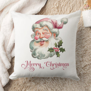 Christmas Holiday Home Decor Throw Pillow