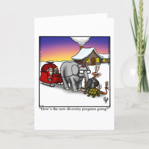 Christmas Holiday Humor Greeting Card