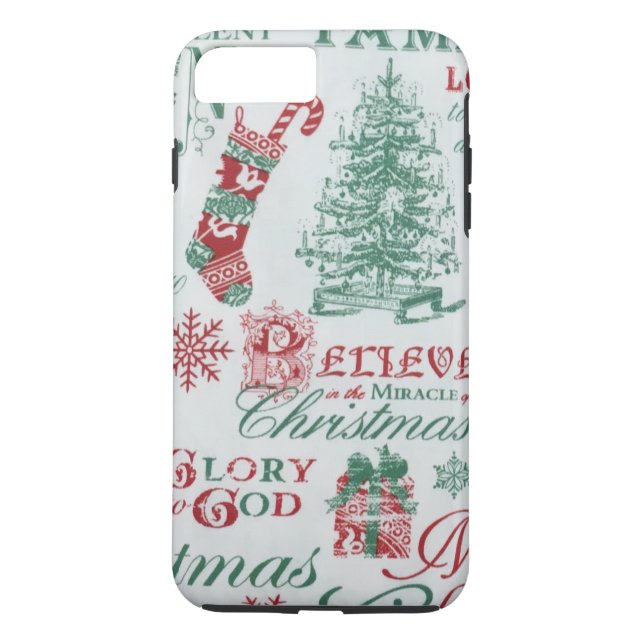 Christmas Holiday iPhone Case (Back)