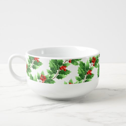 Christmas Holiday Jumbo Soup Mug