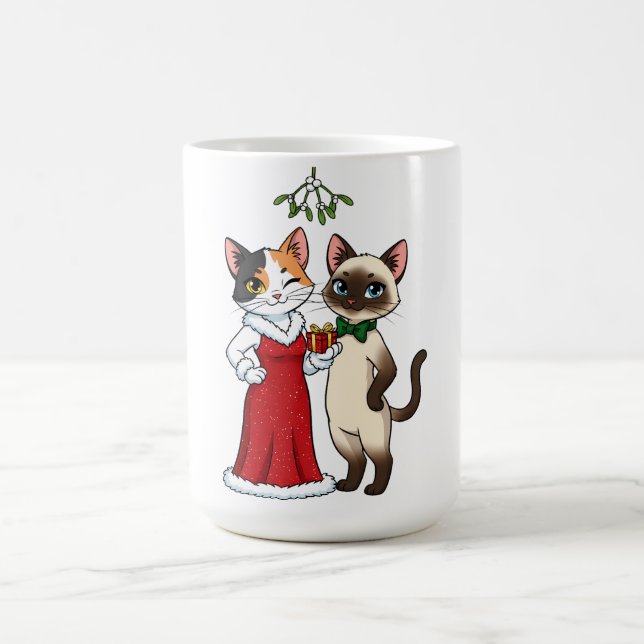 Christmas Holiday Love & Gifts Coffee Mug (Center)