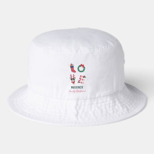 Christmas Holiday Matching Family Matching Bucket Hat