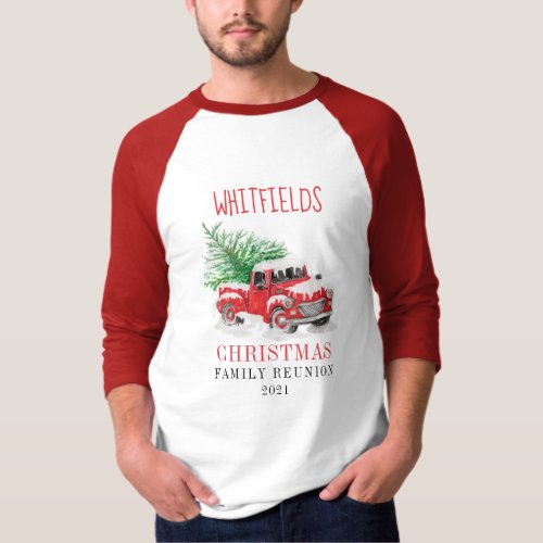 Christmas Holiday Matching Family Matching Reunion T_Shirt