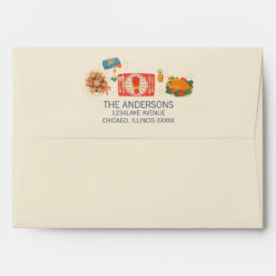 Christmas Holiday Meal Envelope