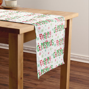Christmas Holiday Medium Table Runner
