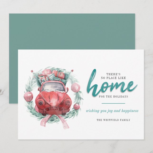 Christmas Holiday Moving Announcement (Front/Back)