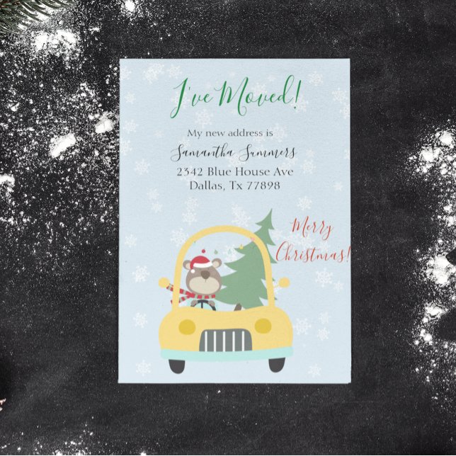 Christmas Holiday Moving Announcement I've Moved (Creator Uploaded)