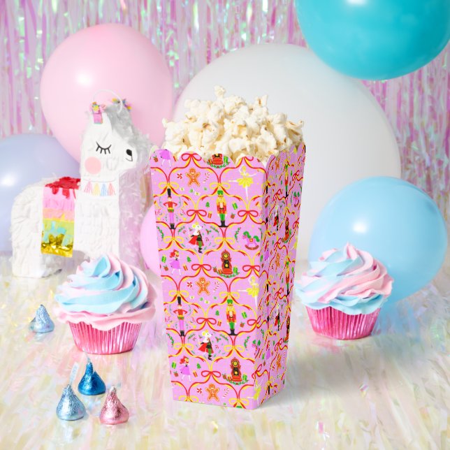 Christmas Holiday - Nutcracker Wrapping Paper Favor Boxes (Party)