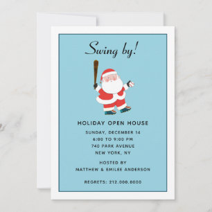 Christmas Holiday Open House Invitation