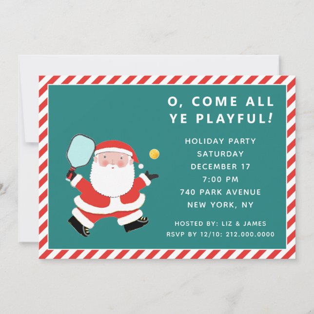 Christmas Holiday Open House Invitations (Front)