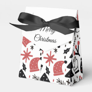 Christmas Holiday Ornament Favor Boxes