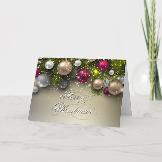 Christmas Holiday Ornaments - Multi (Front)
