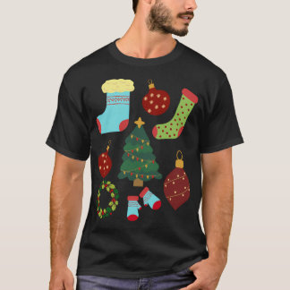 Christmas Holiday Pack 2021 Christmas Happy Cele T-Shirt