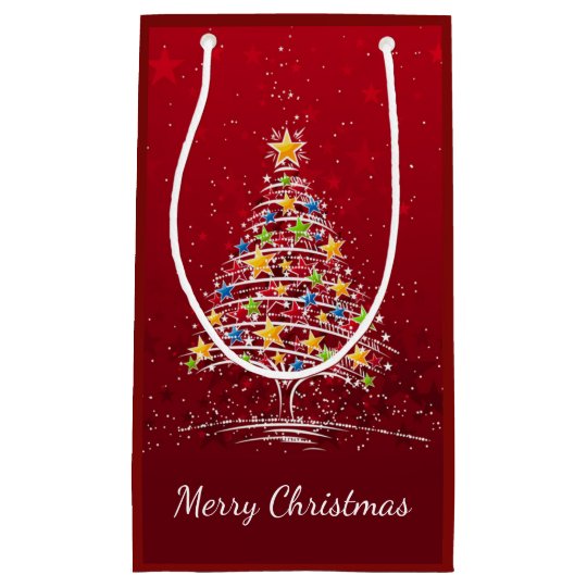 Christmas Holiday Paper Gift Bag | Zazzle.com