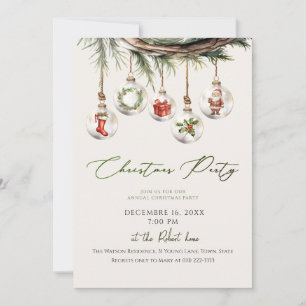 Christmas Holiday Party Invitation