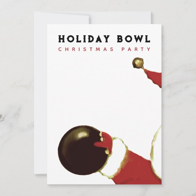 Christmas Holiday Party Invitations (Front)
