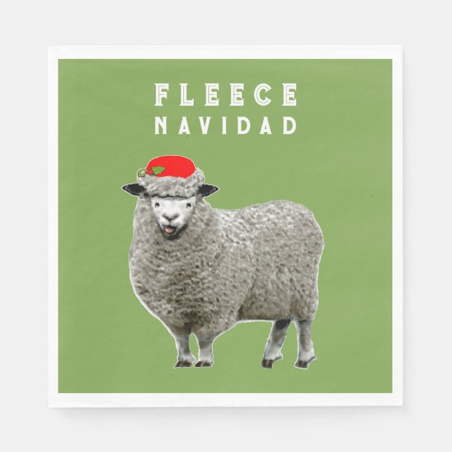 Christmas Holiday Party Napkins (Front)