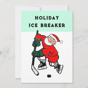 Christmas Holiday Party Open House Invitation