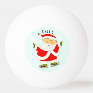 Christmas Holiday Party Ping Pong Ball
