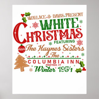 christmas holiday party poster