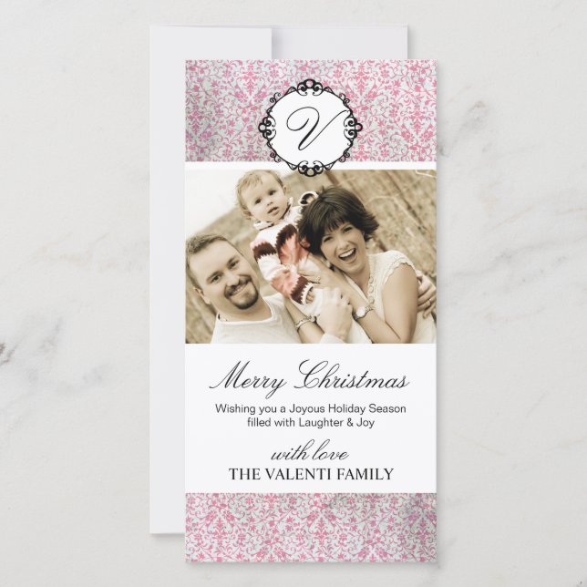 Christmas Holiday Photo Card (Front)