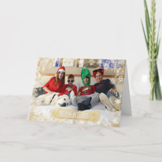 Christmas Holiday - Photo Snowflakes Frame Temp