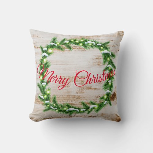 Christmas Holiday Pillow