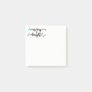 Christmas Holiday Post It Notes