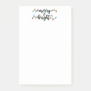Christmas Holiday Post It Notes