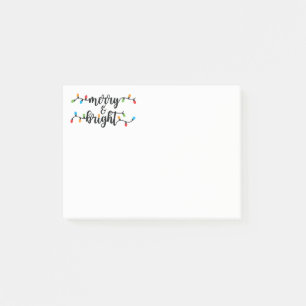 Christmas Holiday Post It Notes