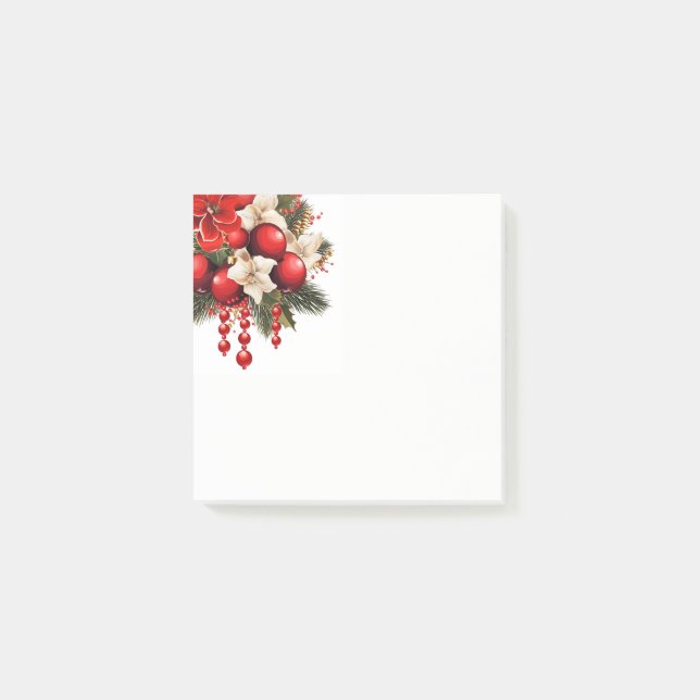 Christmas Holiday Post It Notes (Front)