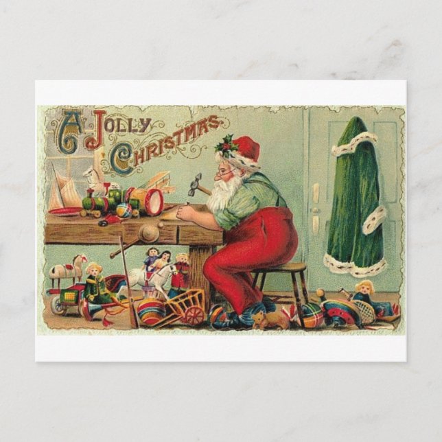 Christmas Holiday Postcard (Front)
