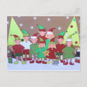 CHRISTMAS HOLIDAY POSTCARD